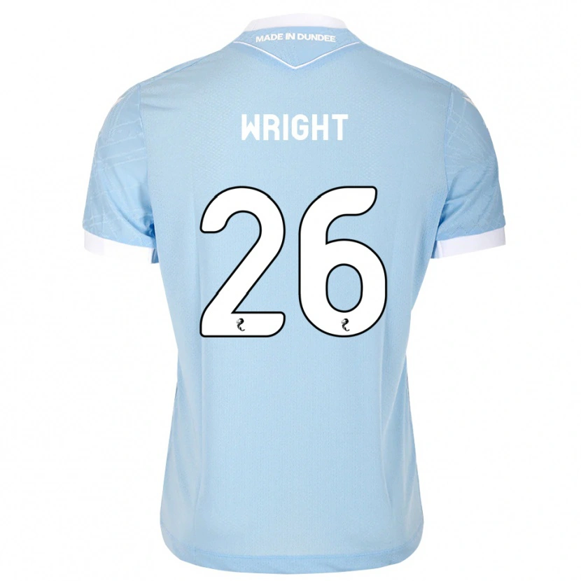 DanxenレディースJoe Wright#26ライトスカイブルー白アウェイシャツ2026/27ジャージーユニフォーム