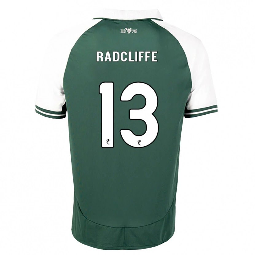 DanxenキッズJosh Radcliffe#13シーグリーン白ホームシャツ2026/27ジャージーユニフォーム