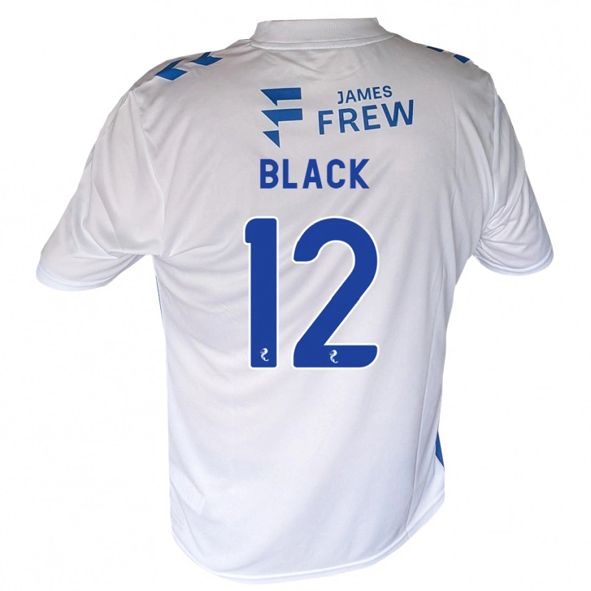 DanxenキッズKai Black#12ロイヤルブルー 白ホームシャツ2026/27ジャージーユニフォーム