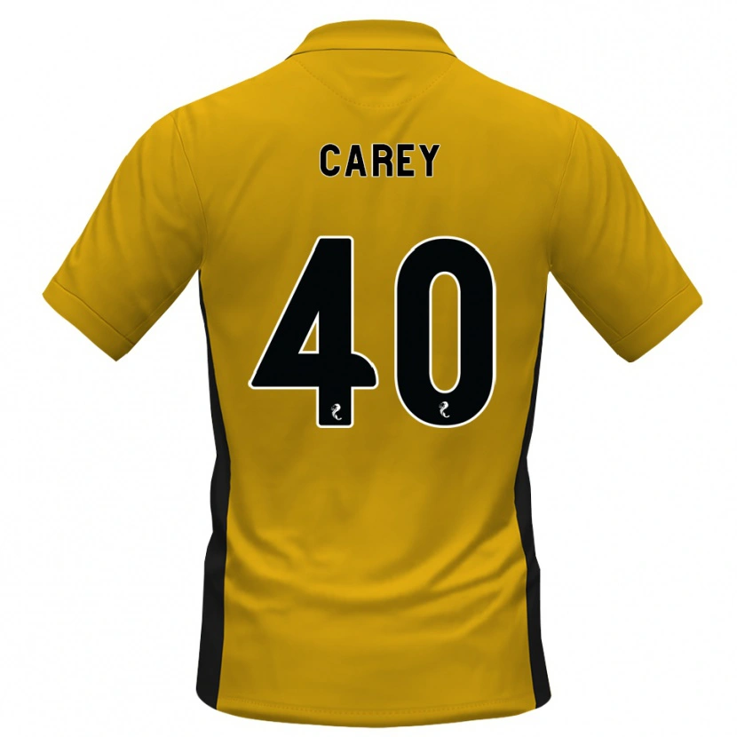 Danxenキッズグラハム・キャリー#40オレンジ黒ホームシャツ2026/27ジャージーユニフォーム