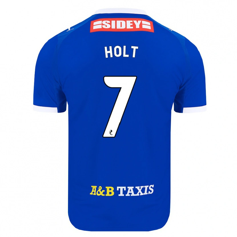 DanxenキッズJason Holt#7青赤黄ホームシャツ2026/27ジャージーユニフォーム