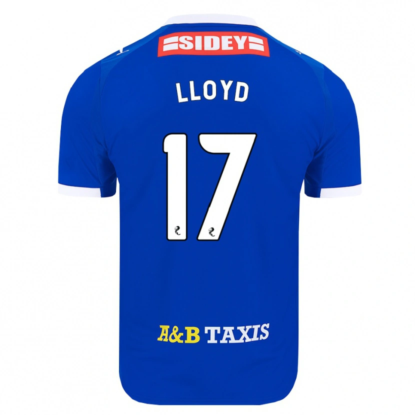Danxenキッズルイス・ロイド#17青赤黄ホームシャツ2026/27ジャージーユニフォーム