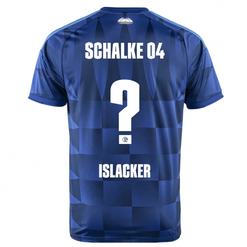 Danxenキッズマンディ・イスラッカー#0ダークブルー イエロー ホワイトホームシャツ2026/27ジャージーユニフォーム