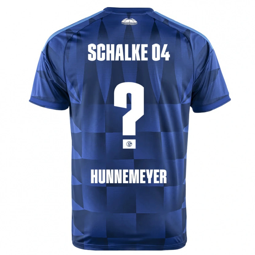 DanxenキッズMaja Hünnemeyer#0ダークブルー イエロー ホワイトホームシャツ2026/27ジャージーユニフォーム