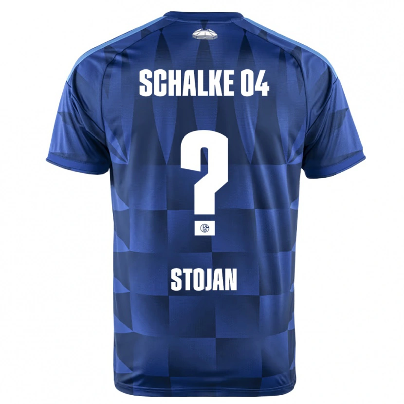 DanxenキッズLilly Stojan#0ダークブルー イエロー ホワイトホームシャツ2026/27ジャージーユニフォーム