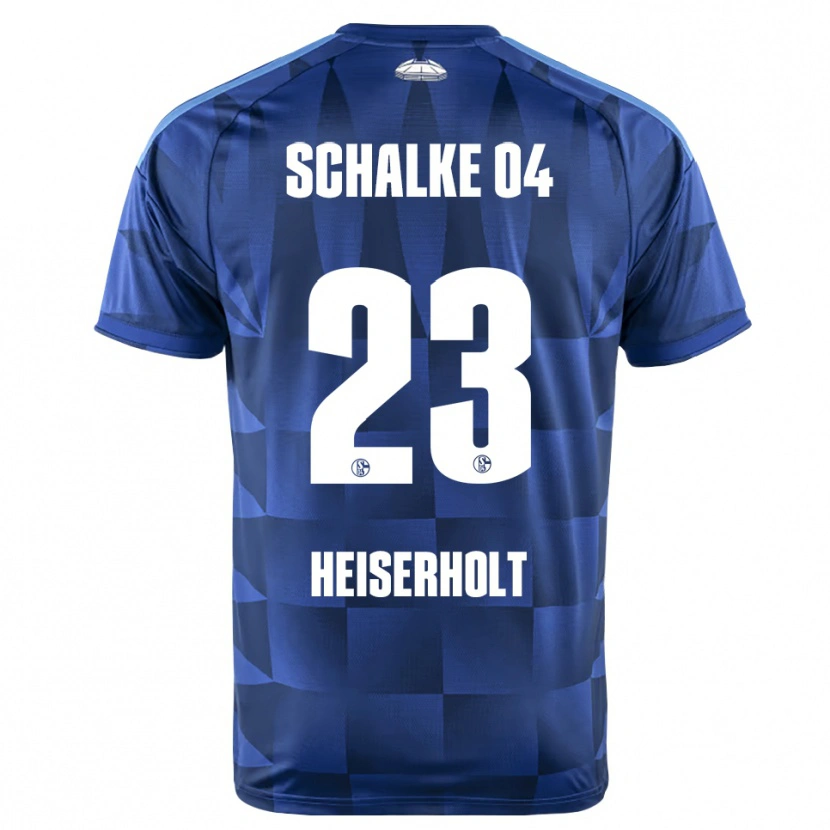DanxenキッズFinn Heiserholt#23ダークブルー イエロー ホワイトホームシャツ2026/27ジャージーユニフォーム