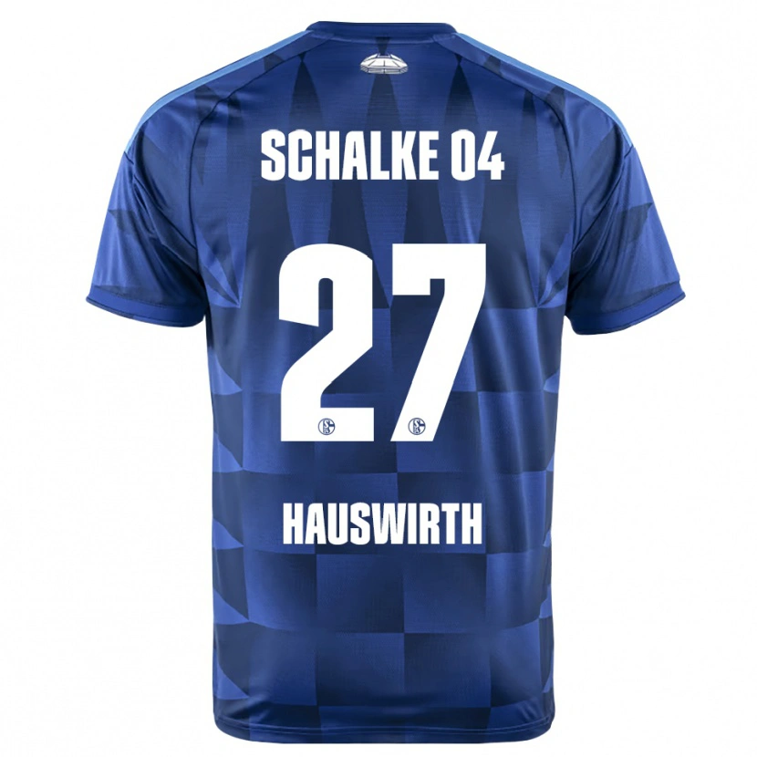 Danxenキッズマックス・ハウスヴィルト#27ダークブルー イエロー ホワイトホームシャツ2026/27ジャージーユニフォーム
