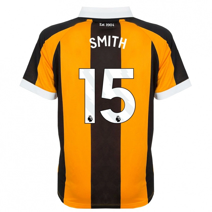 DanxenキッズSuey Smith#15オレンジ ブラック ホワイトホームシャツ2026/27ジャージーユニフォーム