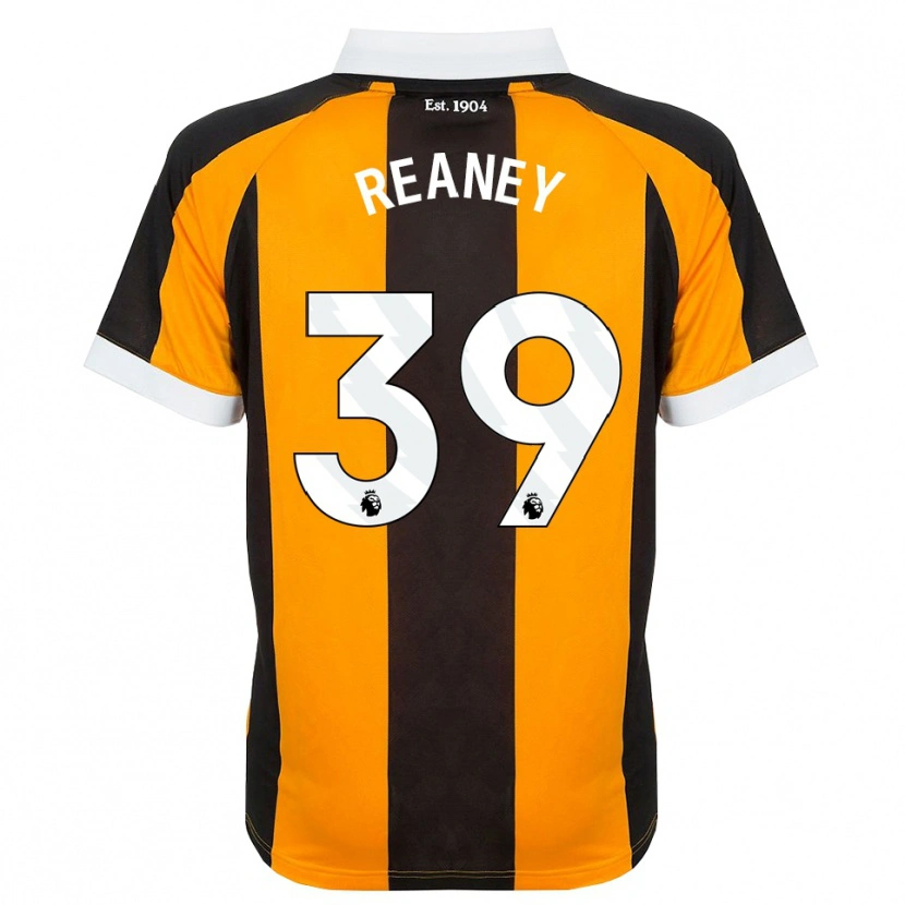 DanxenキッズMollie Reaney#39オレンジ ブラック ホワイトホームシャツ2026/27ジャージーユニフォーム