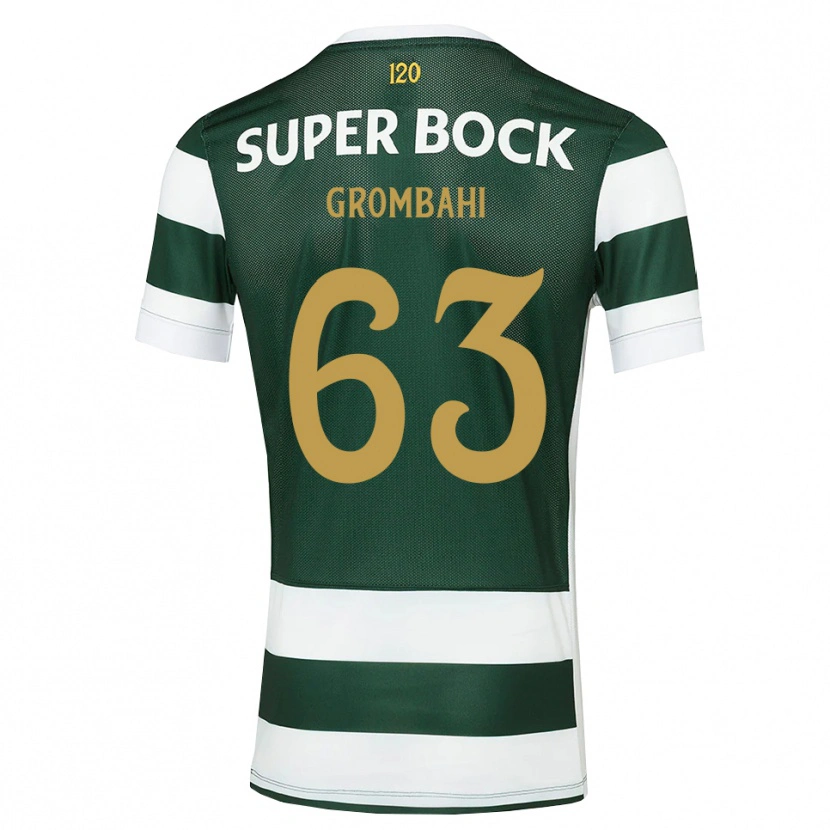 DanxenキッズChris Grombahi#63ダークスレートグレー ホワイトホームシャツ2026/27ジャージーユニフォーム