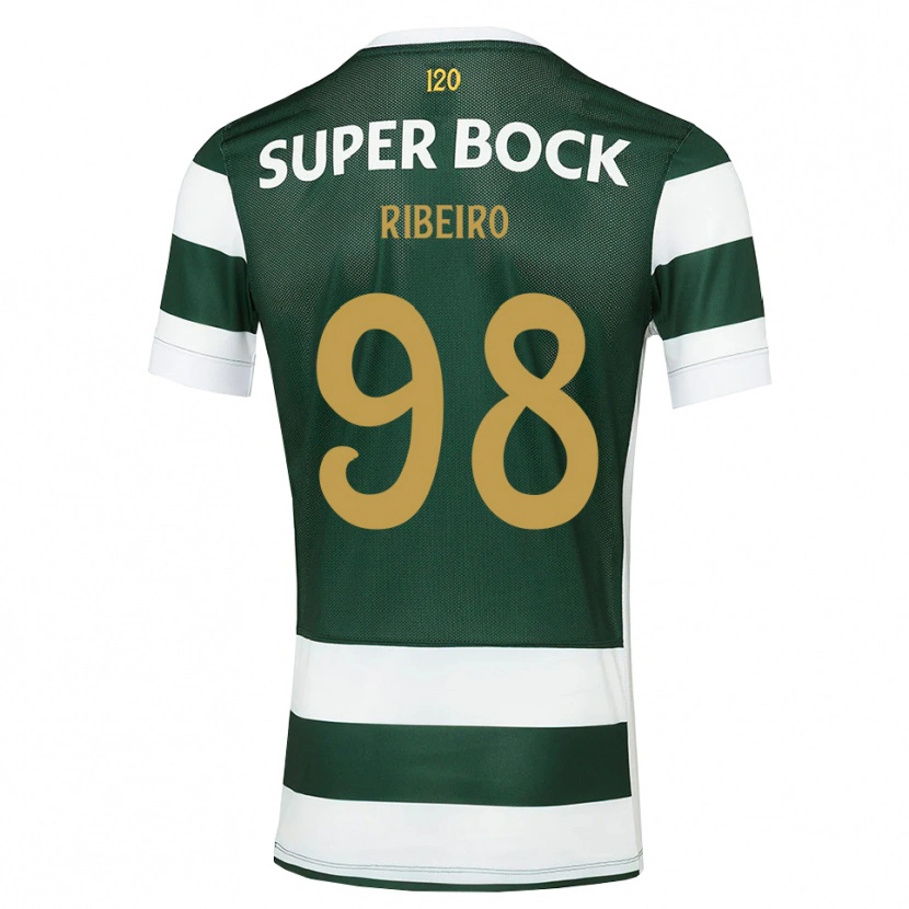 DanxenキッズMartim Ribeiro#98ダークスレートグレー ホワイトホームシャツ2026/27ジャージーユニフォーム