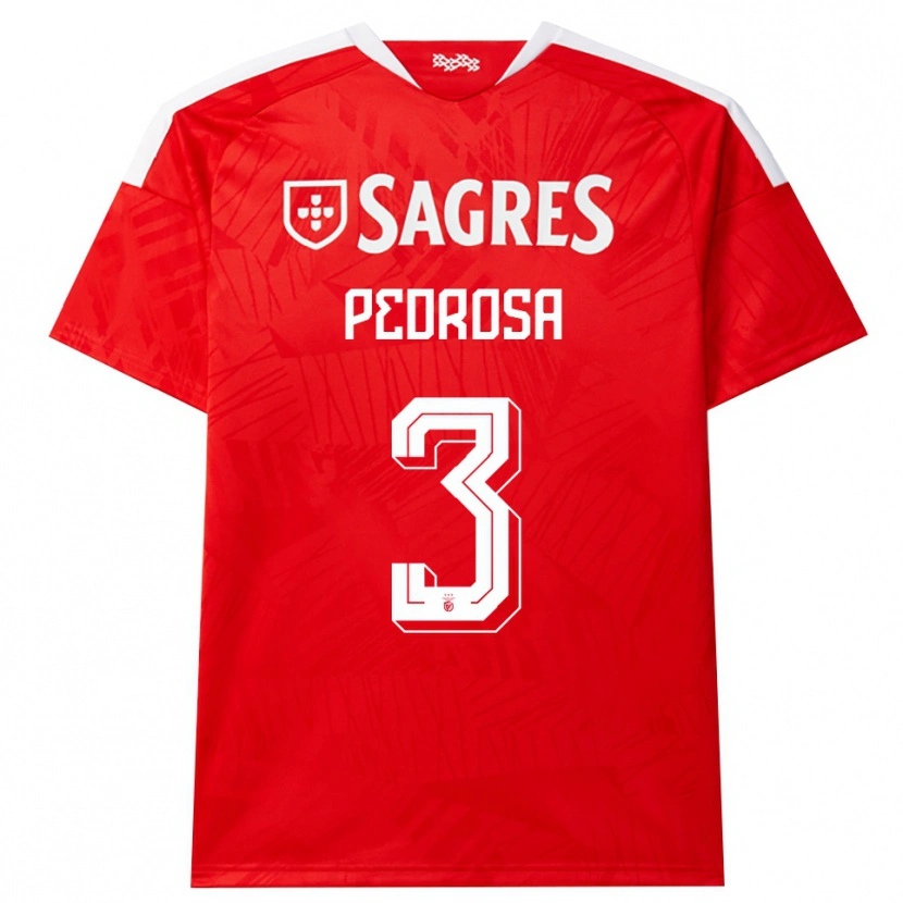 DanxenキッズTomás Pedrosa#3レッド ホワイト イエローホームシャツ2026/27ジャージーユニフォーム