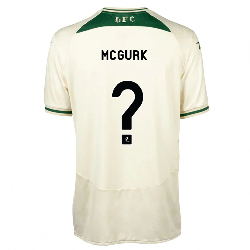 DanxenキッズEllis Mcgurk#0白フォレストグリーンアウェイシャツ2026/27ジャージーユニフォーム