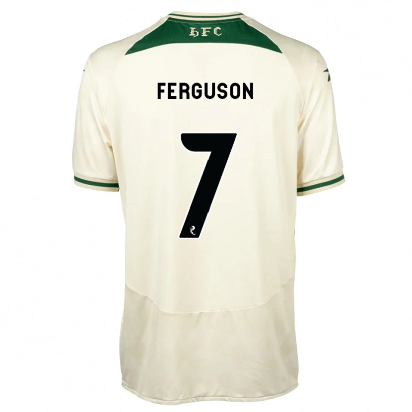 DanxenキッズAbbie Ferguson#7白フォレストグリーンアウェイシャツ2026/27ジャージーユニフォーム