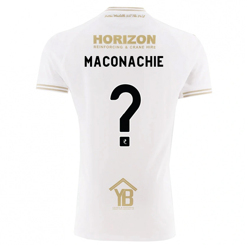 DanxenキッズCharlotte Maconachie#0ウィート 白アウェイシャツ2026/27ジャージーユニフォーム