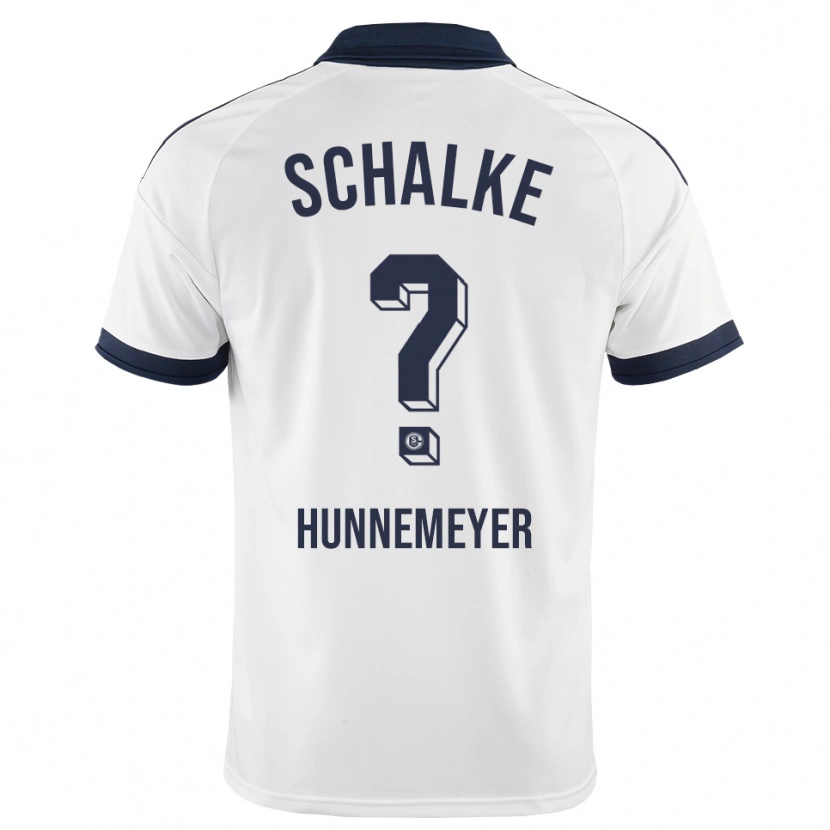 DanxenキッズMaja Hünnemeyer#0ブラック ホワイトアウェイシャツ2026/27ジャージーユニフォーム