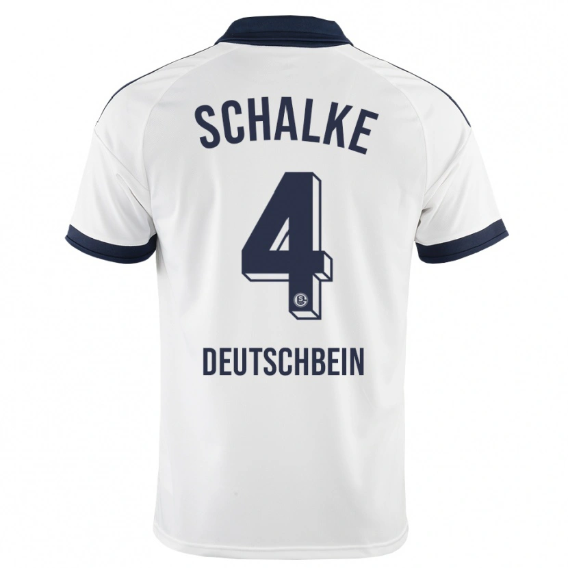 DanxenキッズLasse Deutschbein#4ブラック ホワイトアウェイシャツ2026/27ジャージーユニフォーム