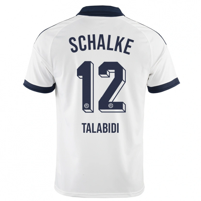 DanxenキッズMalik Talabidi#12ブラック ホワイトアウェイシャツ2026/27ジャージーユニフォーム
