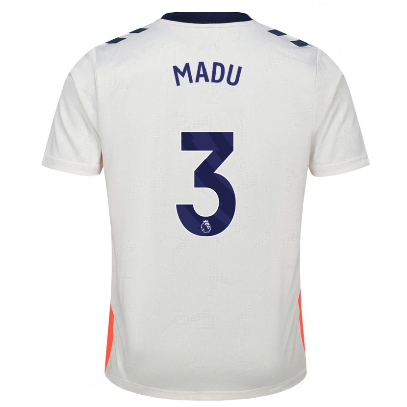 DanxenキッズVictor Madu#3ホワイト オレンジ ロイヤルブルーアウェイシャツ2026/27ジャージーユニフォーム