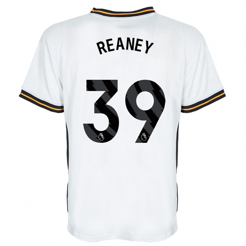 DanxenキッズMollie Reaney#39ホワイト オレンジ ブラックアウェイシャツ2026/27ジャージーユニフォーム