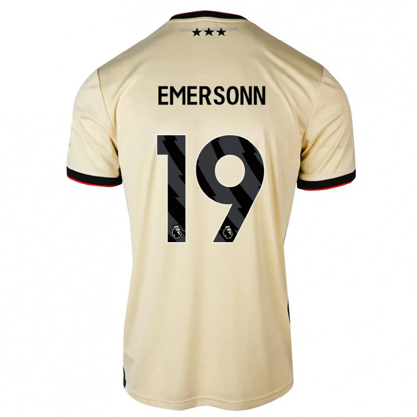 DanxenキッズEmersonn#19レモンシフォン ブラック レッドアウェイシャツ2026/27ジャージーユニフォーム