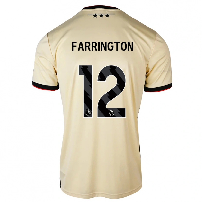 DanxenキッズNoah Farrington#12レモンシフォン ブラック レッドアウェイシャツ2026/27ジャージーユニフォーム