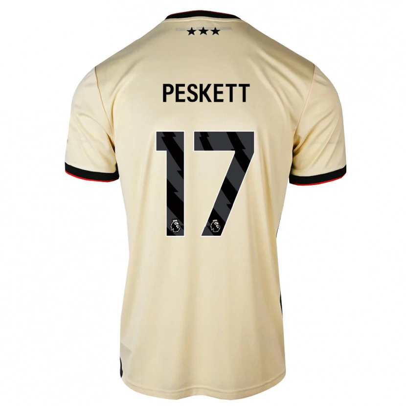 Danxenキッズソフィー・ペケット#17レモンシフォン ブラック レッドアウェイシャツ2026/27ジャージーユニフォーム