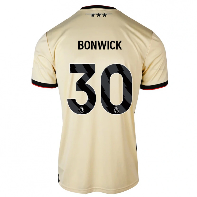 DanxenキッズKaci-Jai Bonwick#30レモンシフォン ブラック レッドアウェイシャツ2026/27ジャージーユニフォーム
