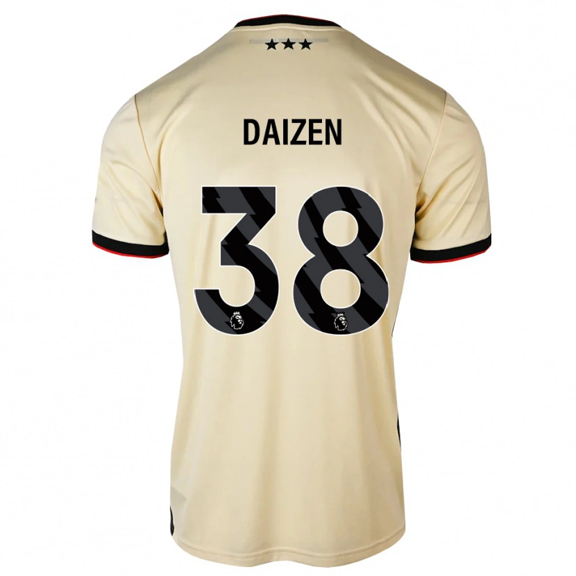 Danxenキッズまえだ だいぜん#38レモンシフォン ブラック レッドアウェイシャツ2026/27ジャージーユニフォーム