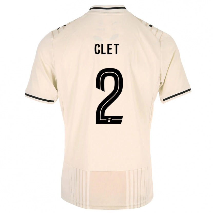 DanxenキッズChrys Clet#2オールドレース ブラック アンティークホワイトアウェイシャツ2026/27ジャージーユニフォーム