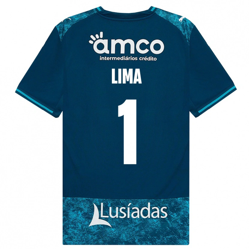 DanxenキッズAline Lima#1ダークスレートグレー ミディアムターコイズアウェイシャツ2026/27ジャージーユニフォーム