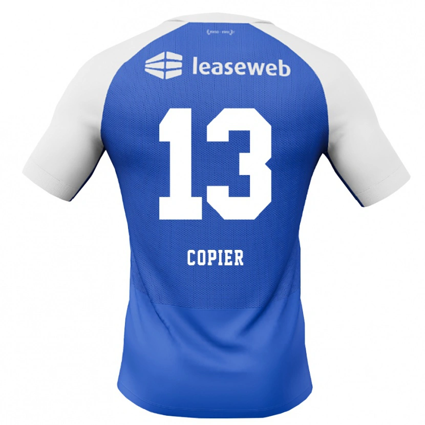 DanxenキッズFebe Copier#13ドジャーブルー レッド ホワイトアウェイシャツ2026/27ジャージーユニフォーム