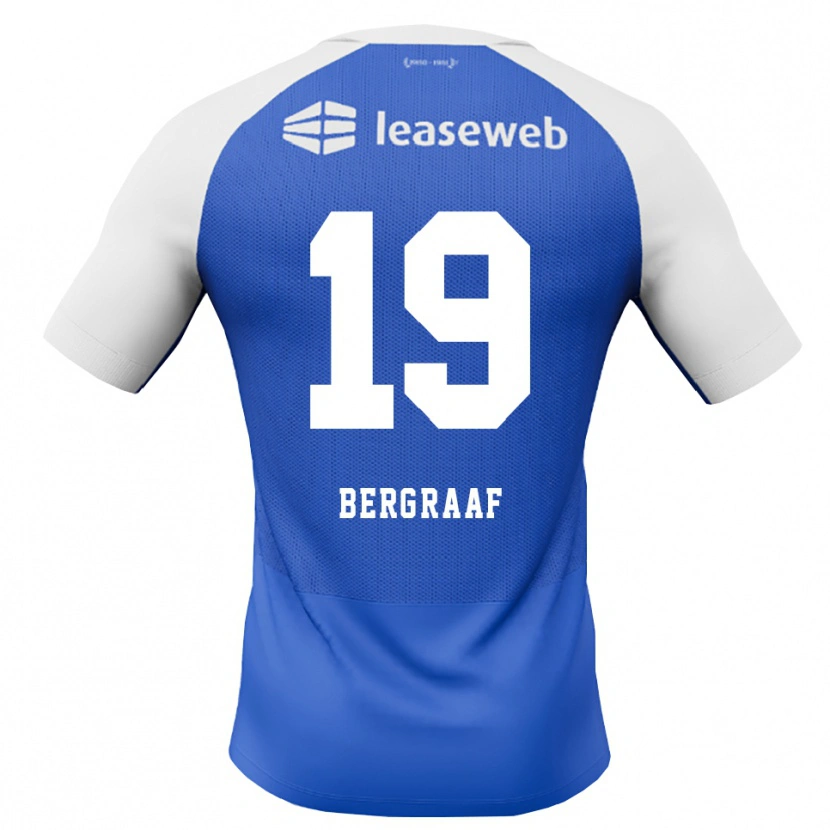 DanxenキッズJerolldino Bergraaf#19ドジャーブルー レッド ホワイトアウェイシャツ2026/27ジャージーユニフォーム