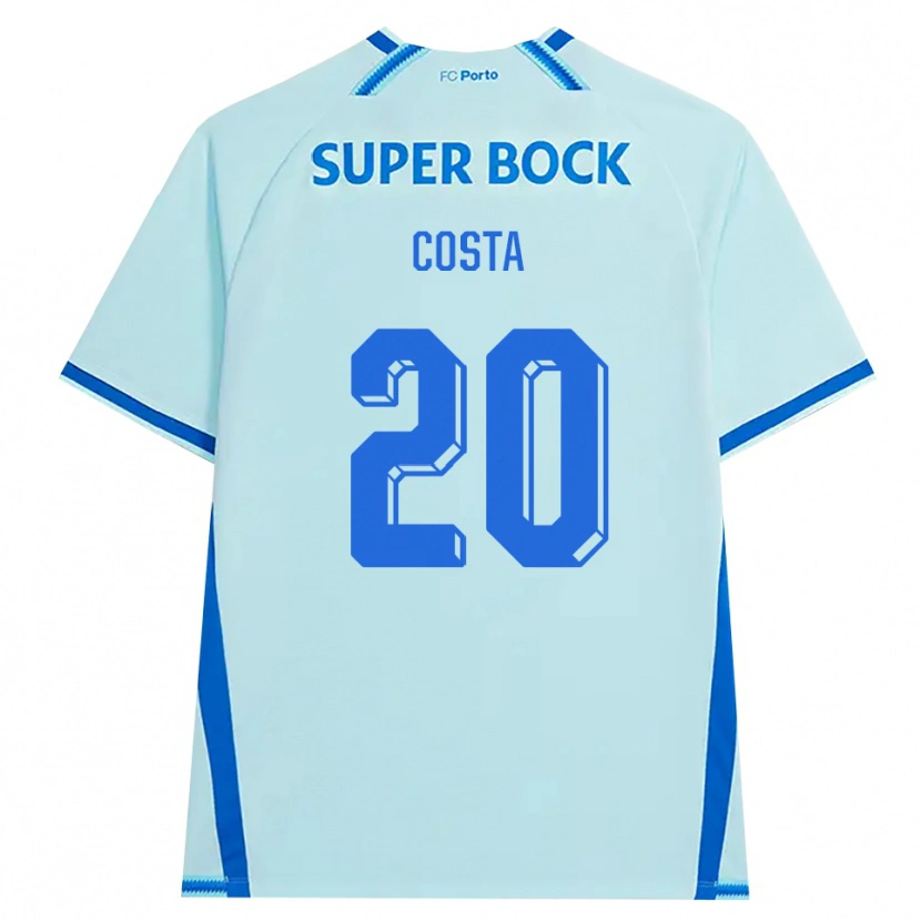 Danxenキッズアルベルト・オリヴェイラ・バイオ#20ライトシアン ブルーサードユニフォームシャツ2026/27ジャージーユニフォーム
