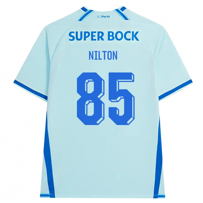 Danxenキッズニウトン#85ライトシアン ブルーサードユニフォームシャツ2026/27ジャージーユニフォーム