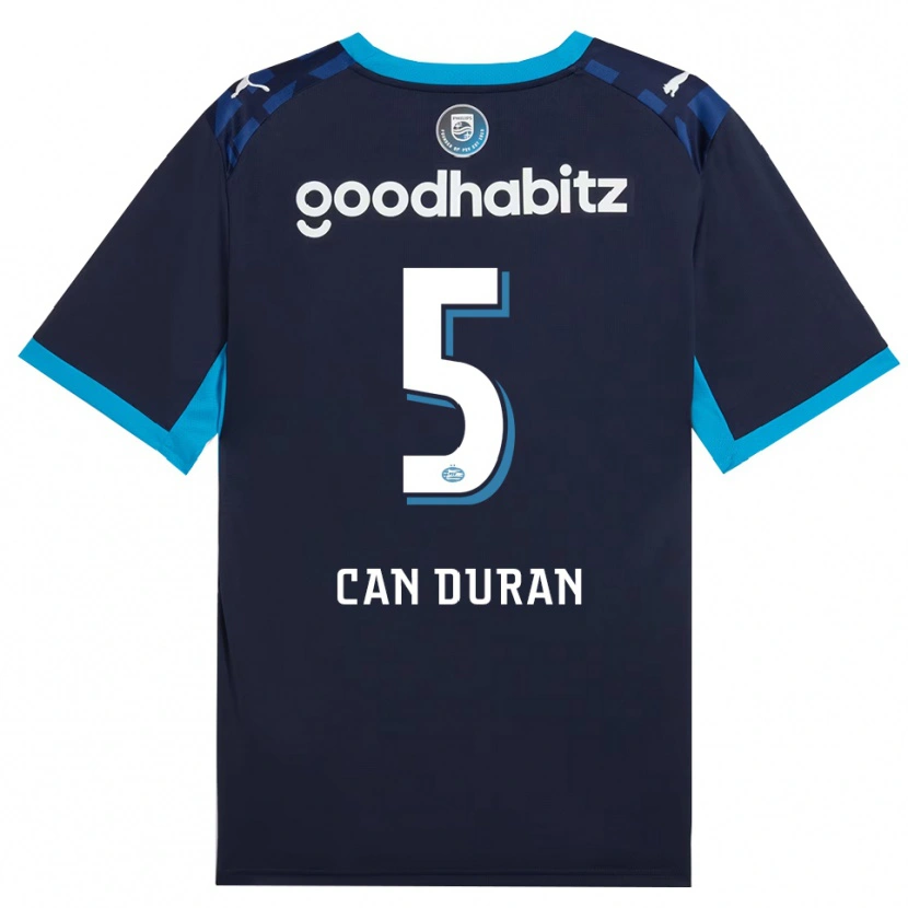 Danxenキッズエムレ・キャン・デュラン#5ドジャーブルー ロイヤルブルーサードユニフォームシャツ2026/27ジャージーユニフォーム