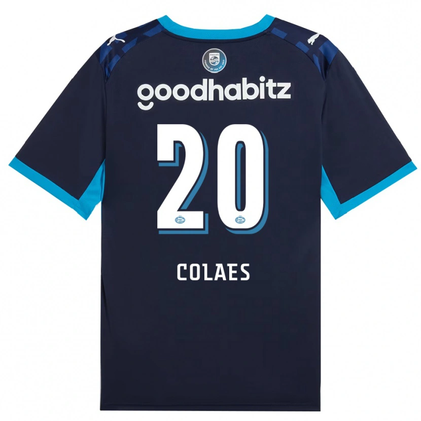 DanxenキッズJonas Colaes#20ドジャーブルー ロイヤルブルーサードユニフォームシャツ2026/27ジャージーユニフォーム