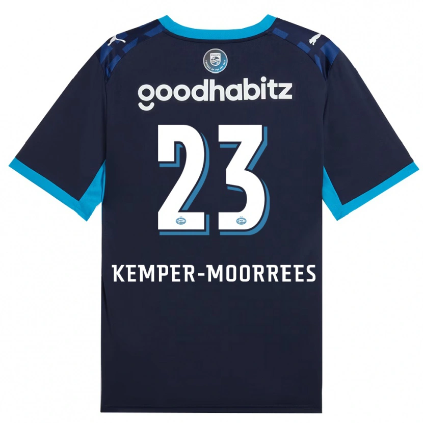 DanxenキッズMyrthe Kemper-Moorrees#23ドジャーブルー ロイヤルブルーサードユニフォームシャツ2026/27ジャージーユニフォーム