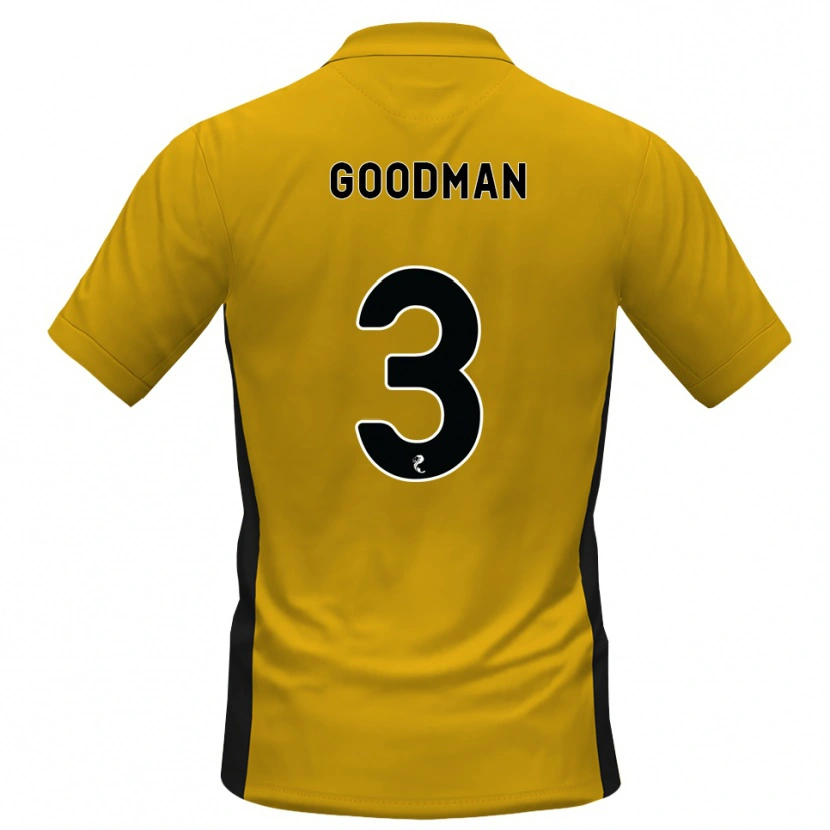 DanxenメンズMya Goodman#3オレンジ黒ホームシャツ2026/27ジャージーユニフォーム