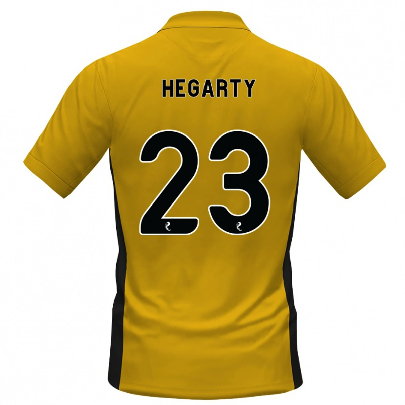 DanxenメンズNina Hegarty#23オレンジ黒ホームシャツ2026/27ジャージーユニフォーム