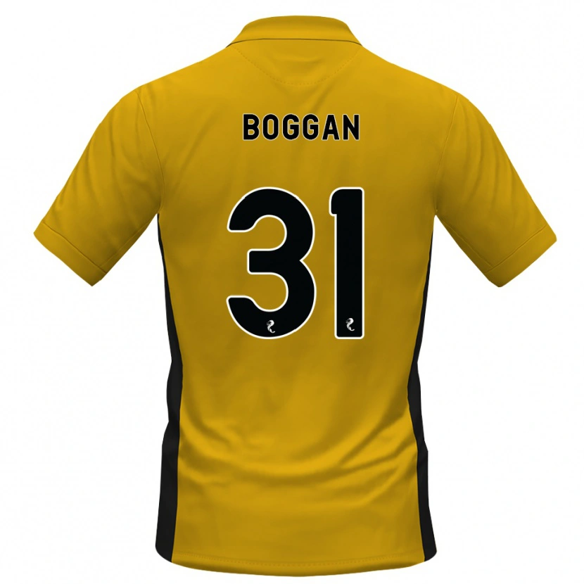 DanxenメンズJoe Boggan#31オレンジ黒ホームシャツ2026/27ジャージーユニフォーム