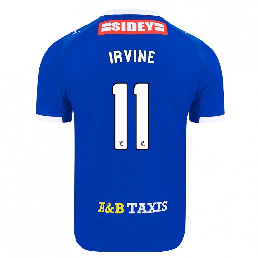 DanxenメンズNiamh Irvine#11青赤黄ホームシャツ2026/27ジャージーユニフォーム