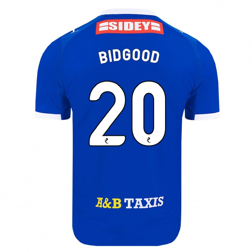 DanxenメンズAoife Bidgood#20青赤黄ホームシャツ2026/27ジャージーユニフォーム