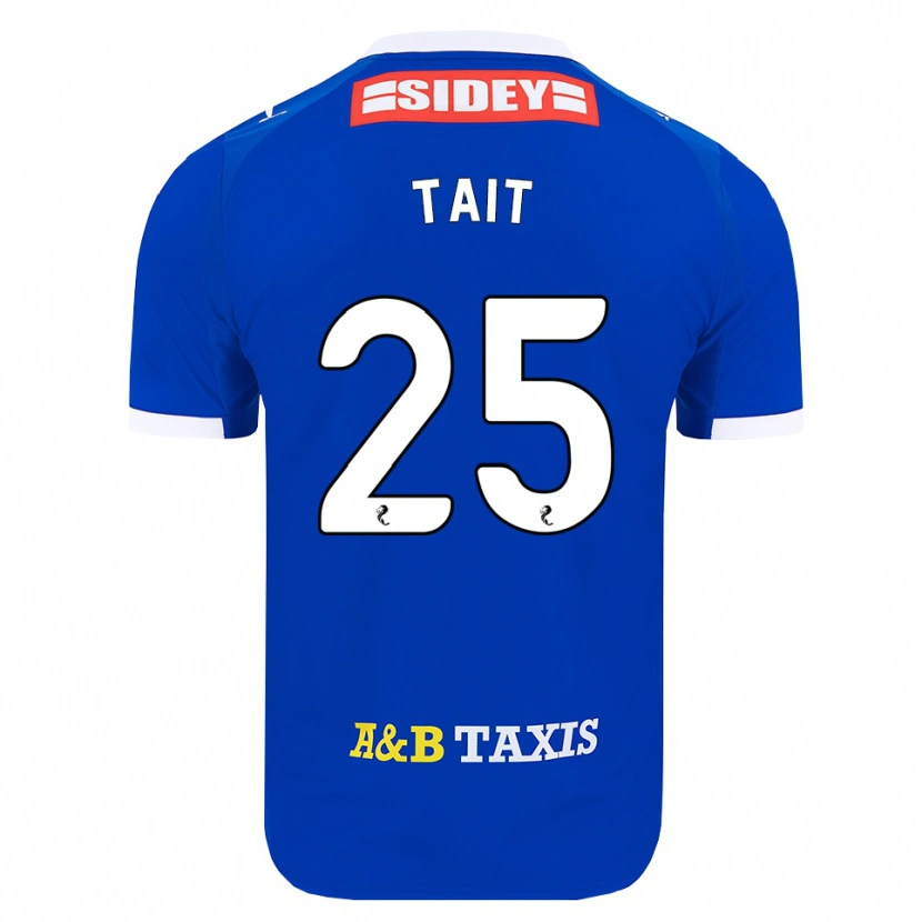 Danxenメンズマカーリー・テイト#25青赤黄ホームシャツ2026/27ジャージーユニフォーム