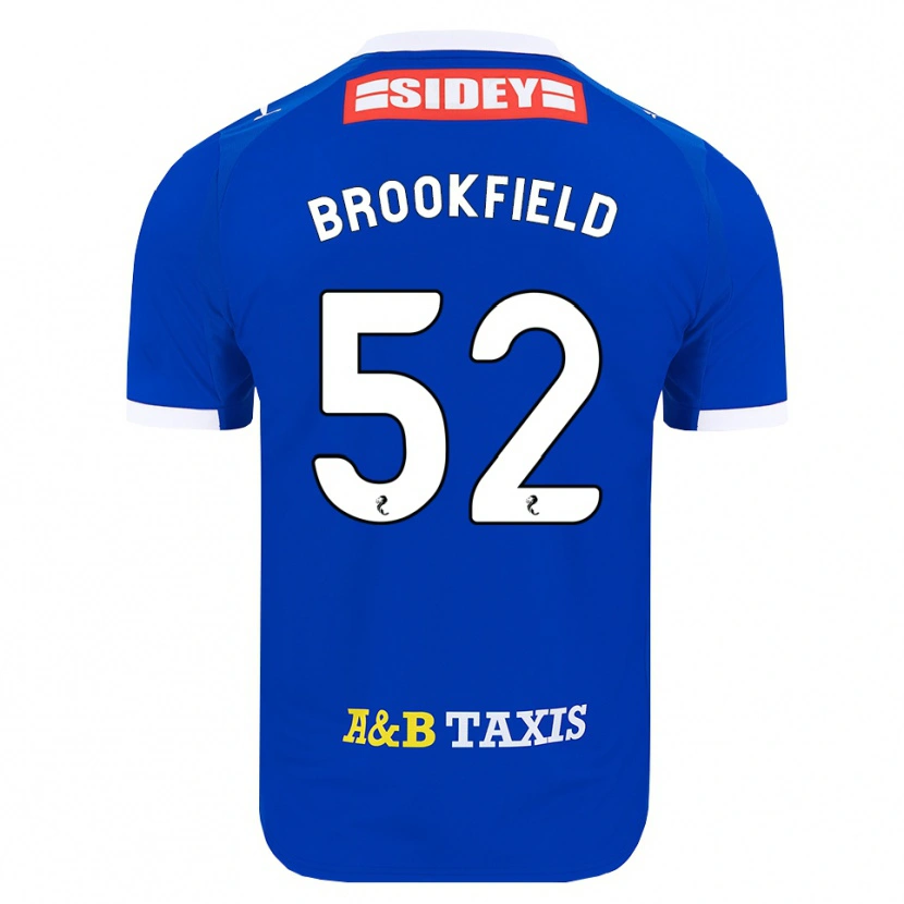 DanxenメンズArran Brookfield#52青赤黄ホームシャツ2026/27ジャージーユニフォーム
