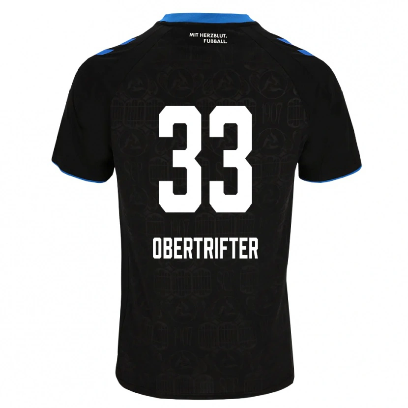 DanxenメンズBen Obertrifter#33ブラック ホワイト レッドホームシャツ2026/27ジャージーユニフォーム