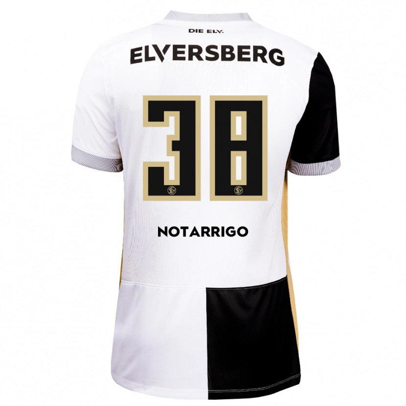 DanxenメンズTyler Notarrigo#38ブラック ホワイト ブラウンホームシャツ2026/27ジャージーユニフォーム