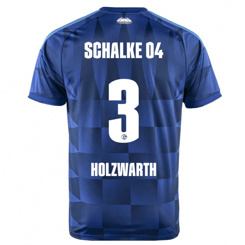 DanxenメンズLuc Holzwarth#3ダークブルー イエロー ホワイトホームシャツ2026/27ジャージーユニフォーム