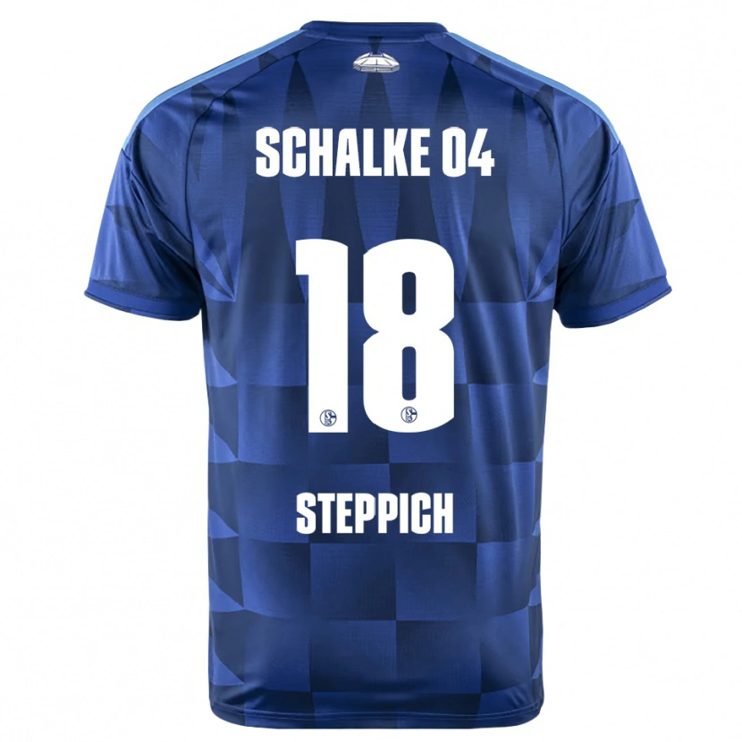 DanxenメンズBianca Steppich#18ダークブルー イエロー ホワイトホームシャツ2026/27ジャージーユニフォーム
