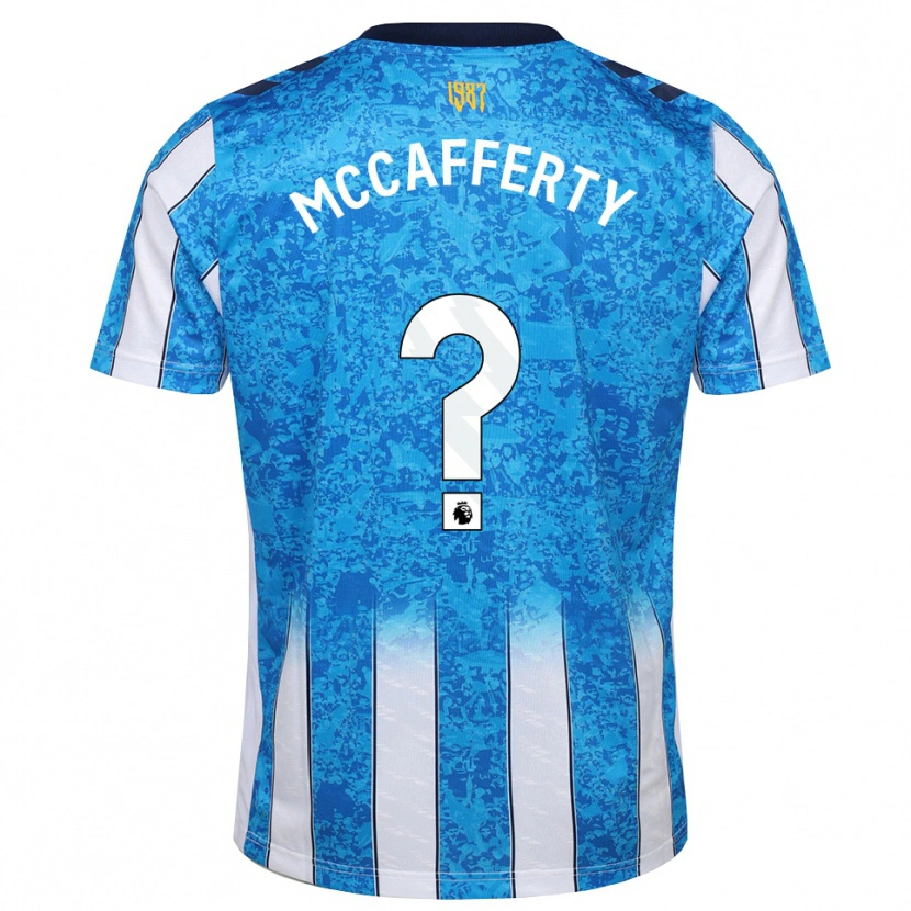 Danxenメンズルイス・マカファティ#0ホワイト ブルー オレンジホームシャツ2026/27ジャージーユニフォーム